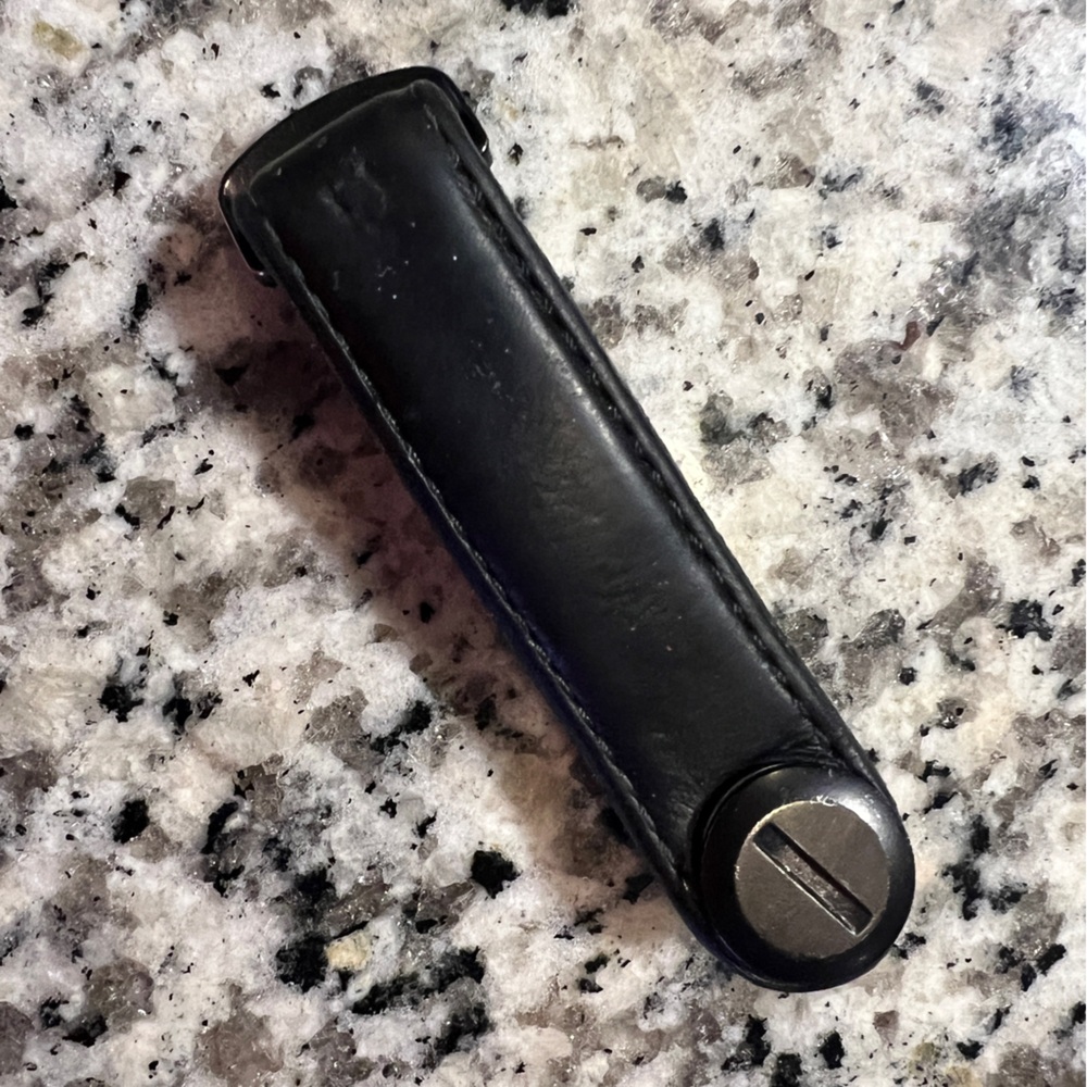 Orbitkey Black Leather Key Holder